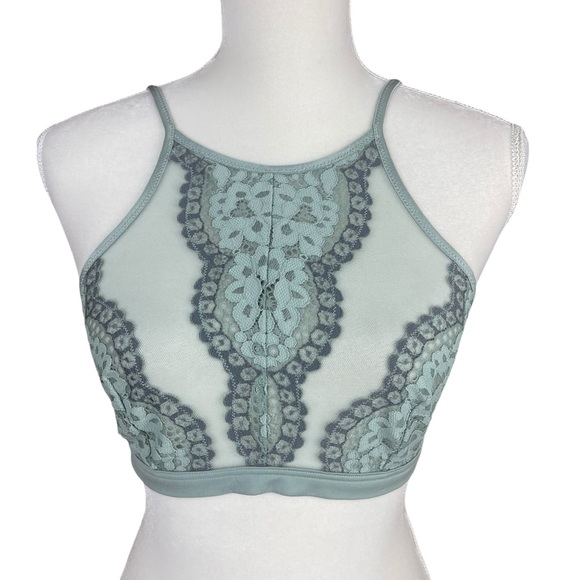 Victoria's Secret Other - Victoria's Secret Lace Bralette - Green